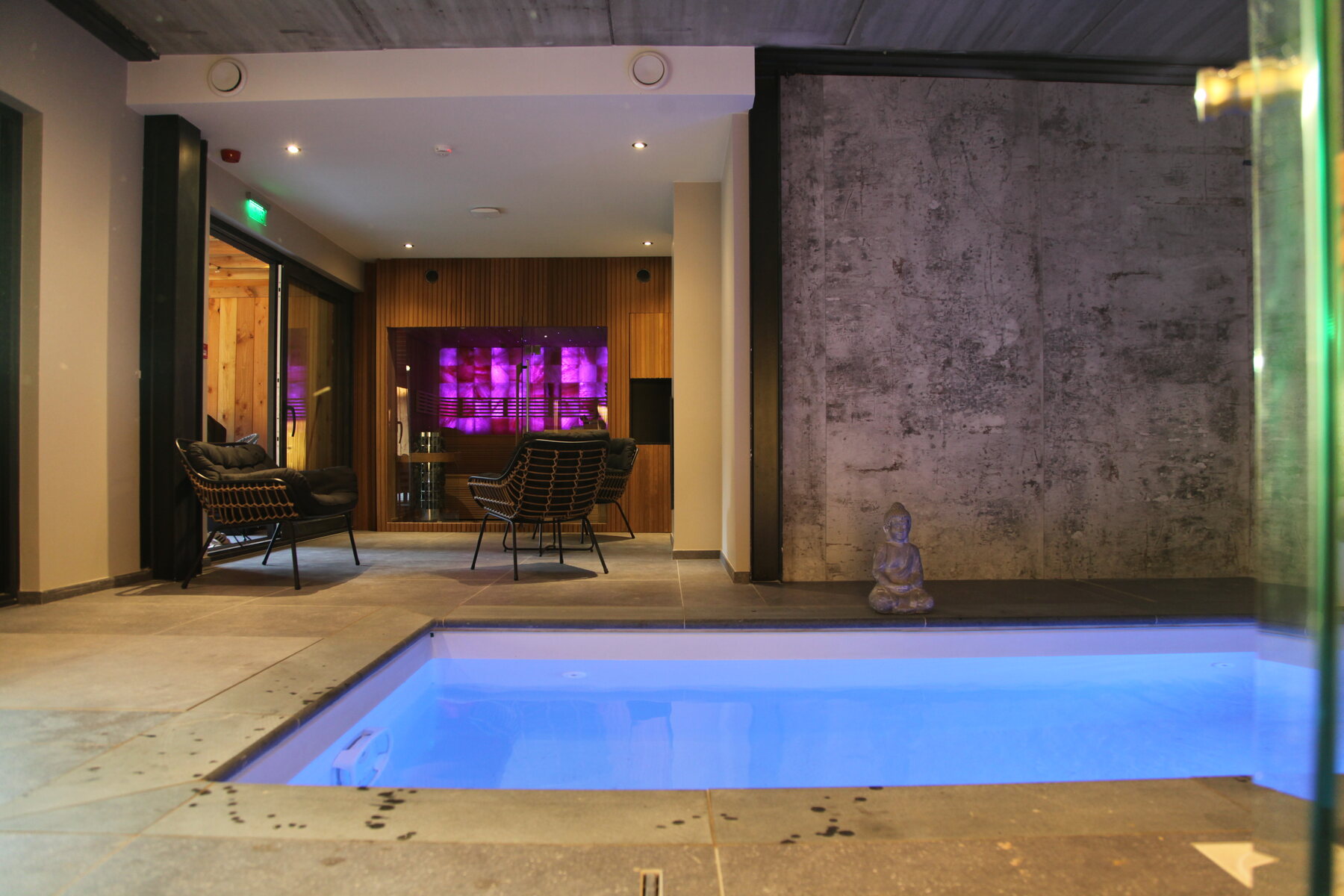Piscine et espace détente du Spa 2 Dionlodge